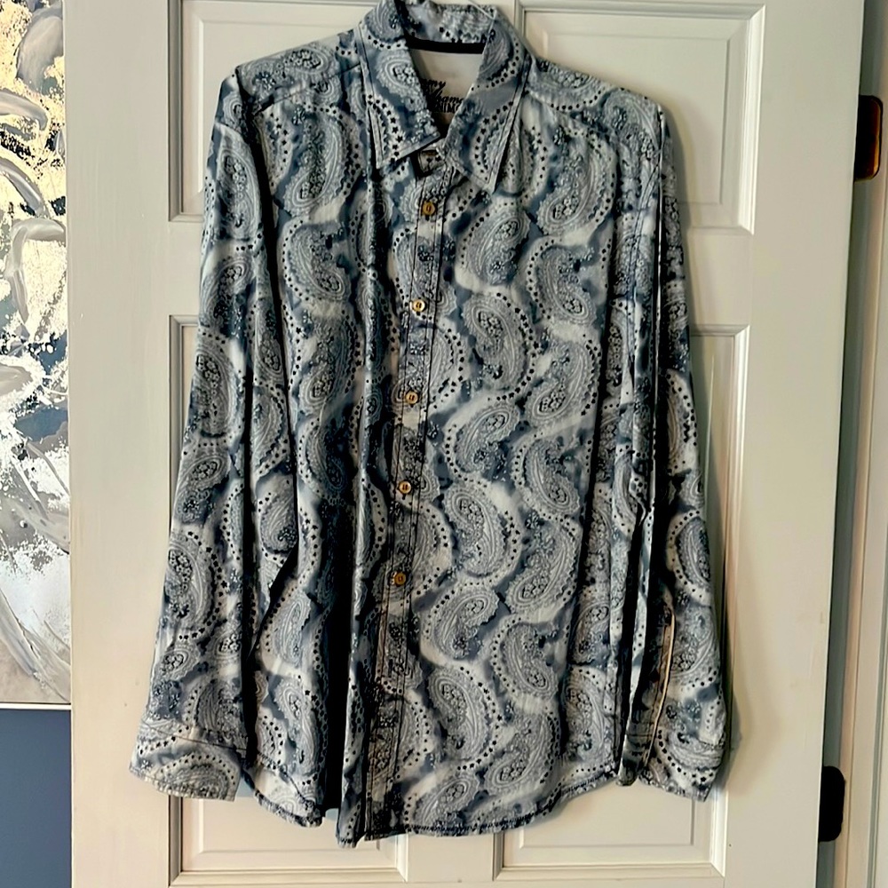 Tommy Bahamas Denim XL men’s casual shirt